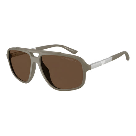 Emporio Armani Beige Sunglasses