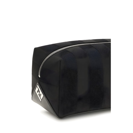 Fendi Beige Polyamide Beauty Case