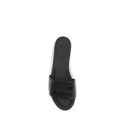 Fendi Black Baguette Sandals