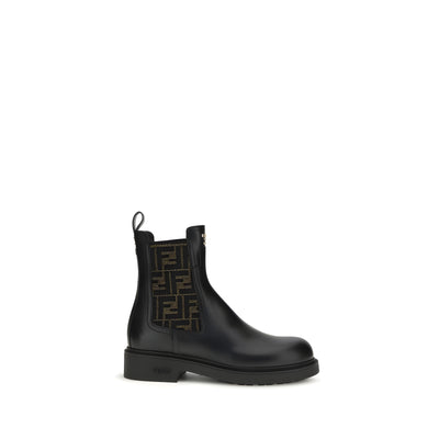 Fendi Black Ankle Boots