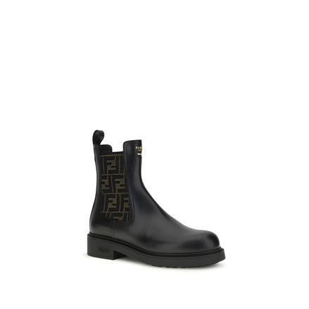 Fendi Black Ankle Boots
