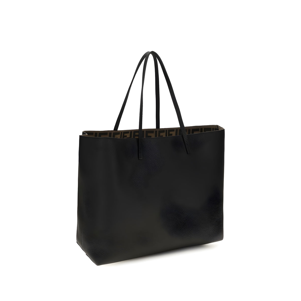 Fendi Black Leather Shoulder Bag