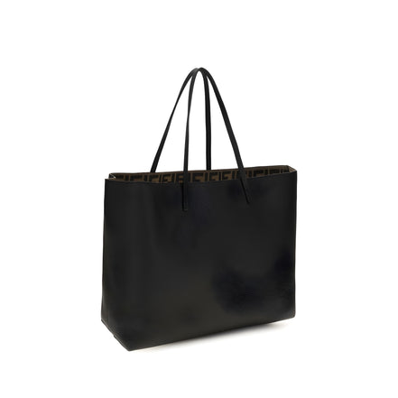 Fendi Black Leather Shoulder Bag