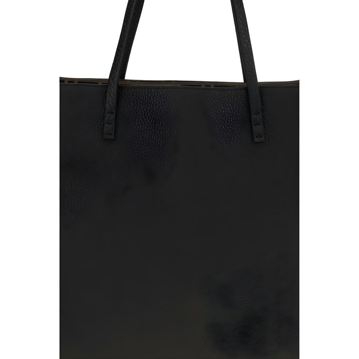 Fendi Black Leather Shoulder Bag