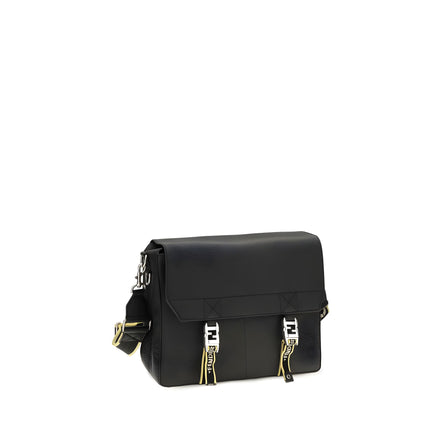 Fendi Black Leather Crossbody Bag