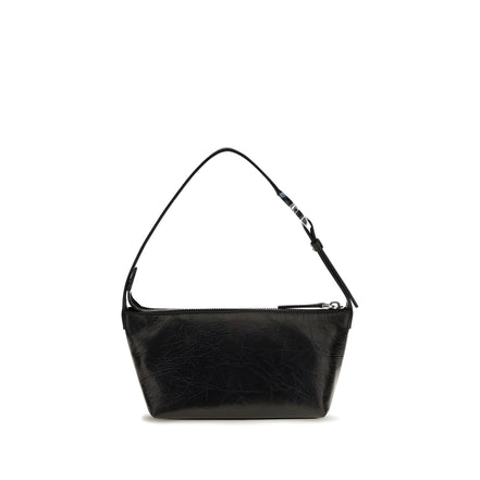 Fendi Black Leather Pouch Bag