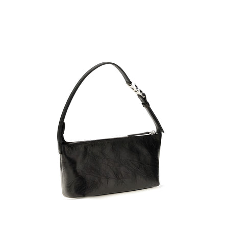 Fendi Black Leather Pouch Bag