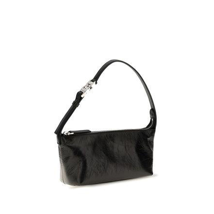 Fendi Black Leather Pouch Bag