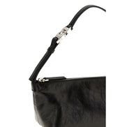 Fendi Black Leather Pouch Bag