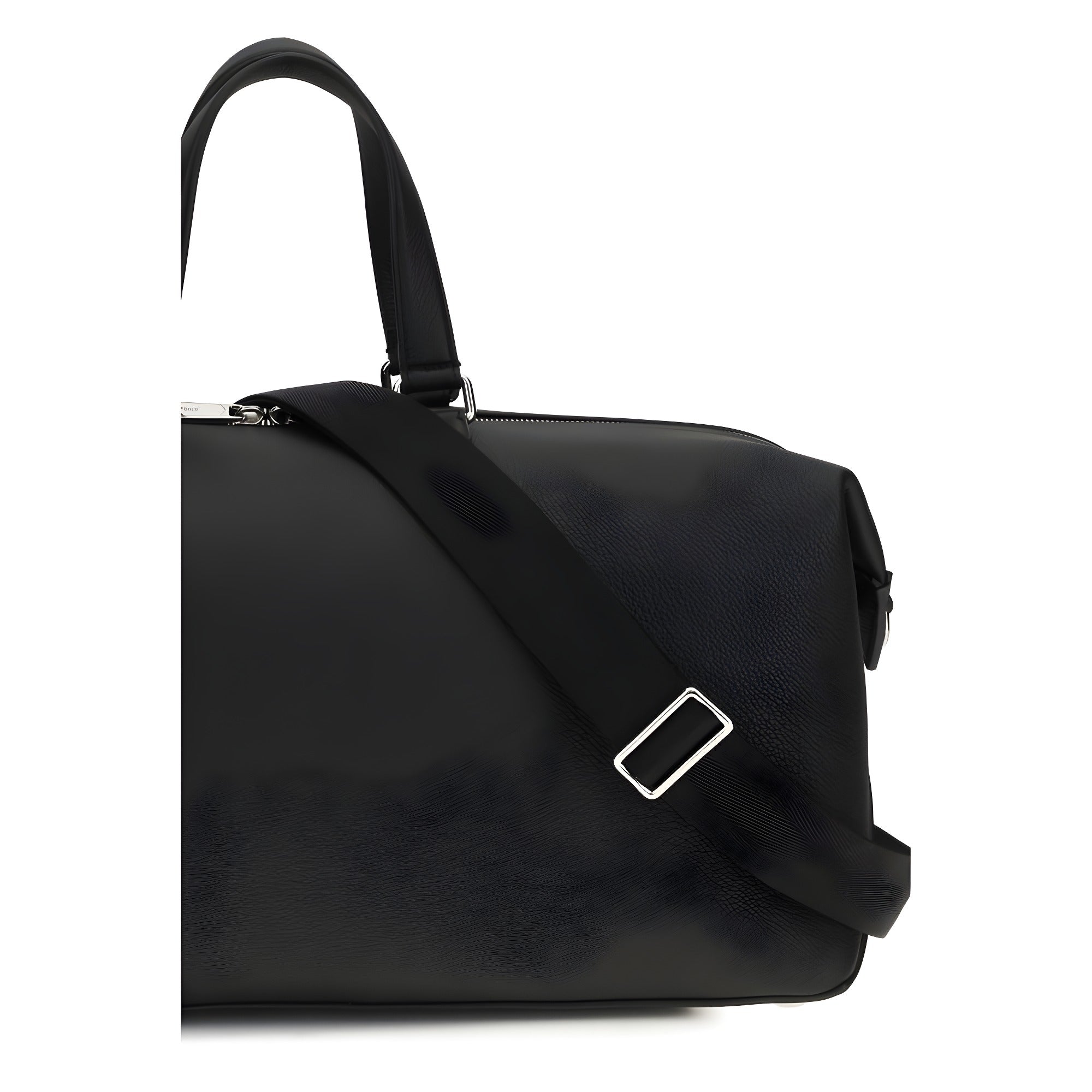 Fendi Black Calf Leather Luggage And Travel