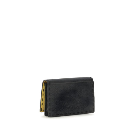 Fendi Black Calf Leather Wallet
