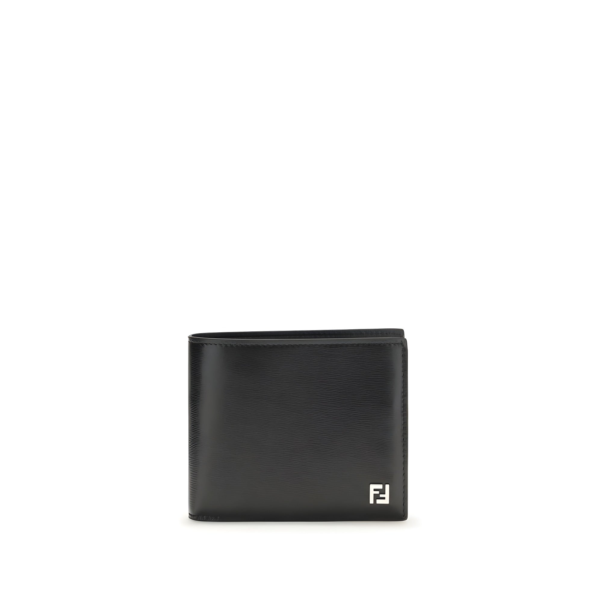 Fendi Black Calf Leather Wallet