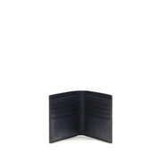 Fendi Blue Calf Leather Wallet
