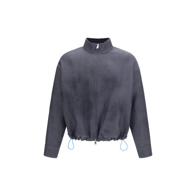 Fendi Blue Linen Denim Jacket
