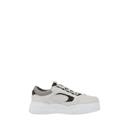 Fendi White Low Top Sneakers