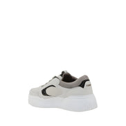 Fendi White Low Top Sneakers