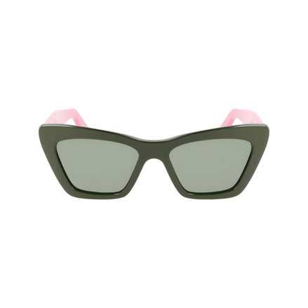 Lunettes de soleil bicolores en acétate Ferragamo