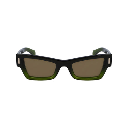 Lunettes de soleil bicolores en acétate Ferragamo