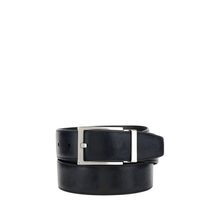 Ferragamo Black Calf Leather Belt