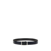 Ferragamo Black Calf Leather Belt