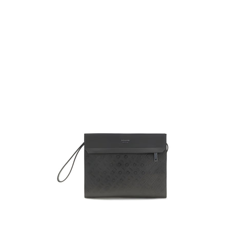 Ferragamo Black Calf Leather Handbag