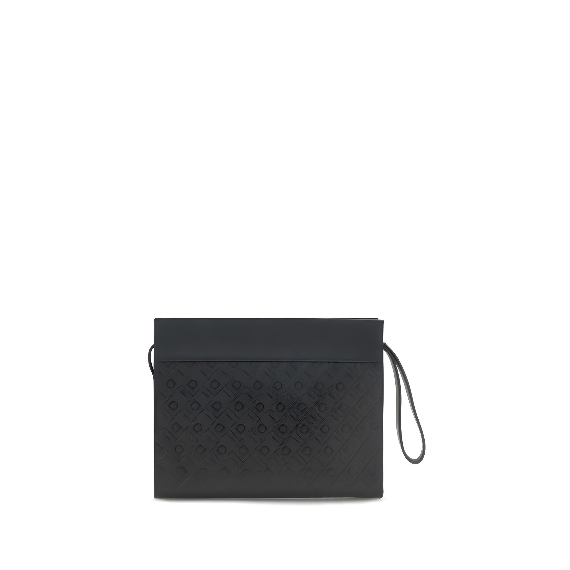 Ferragamo Black Calf Leather Handbag