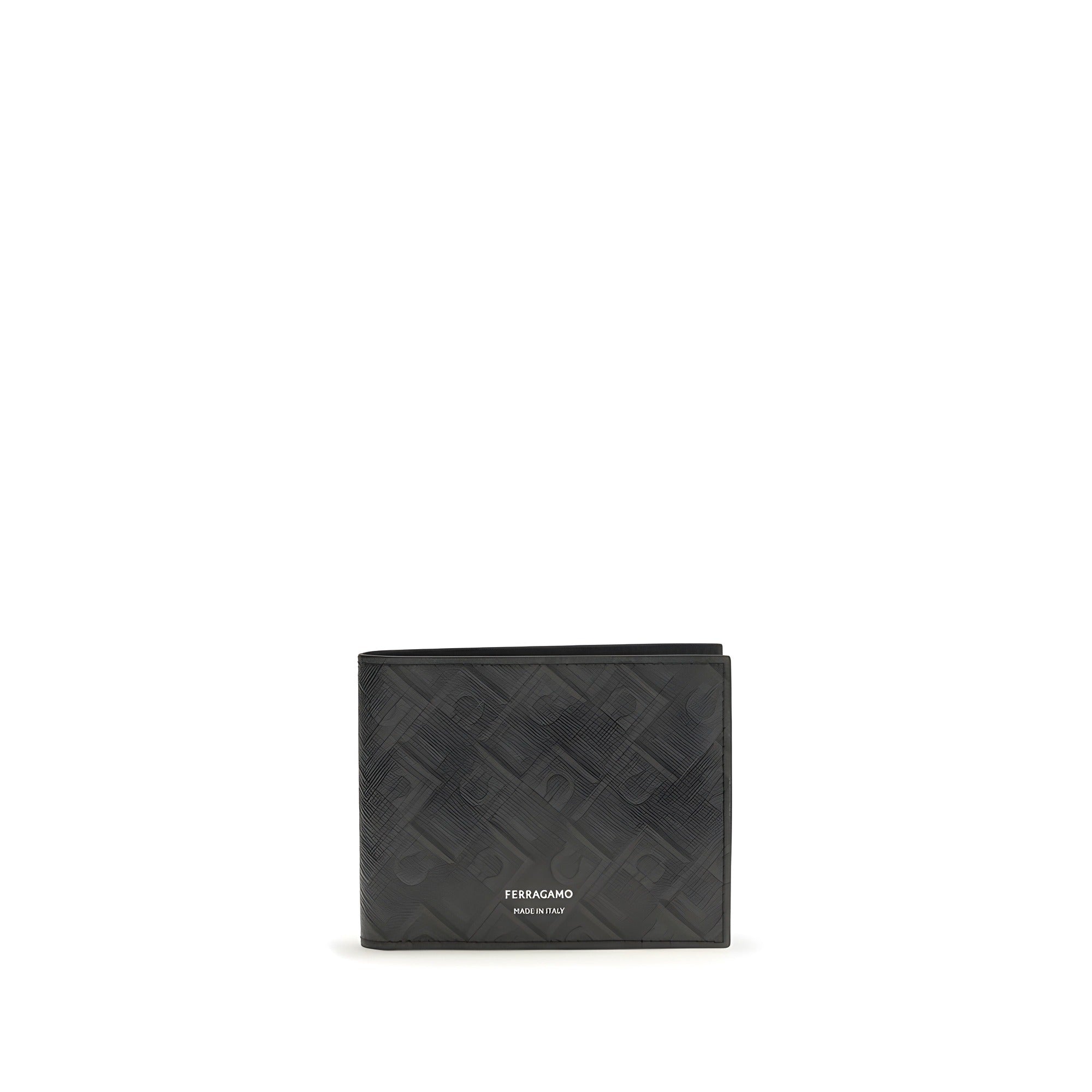 Ferragamo Black Leather Wallet