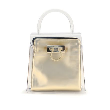 Ferragamo Black Pvc Handbag