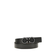 Ferragamo Blue Leather Regular Belt