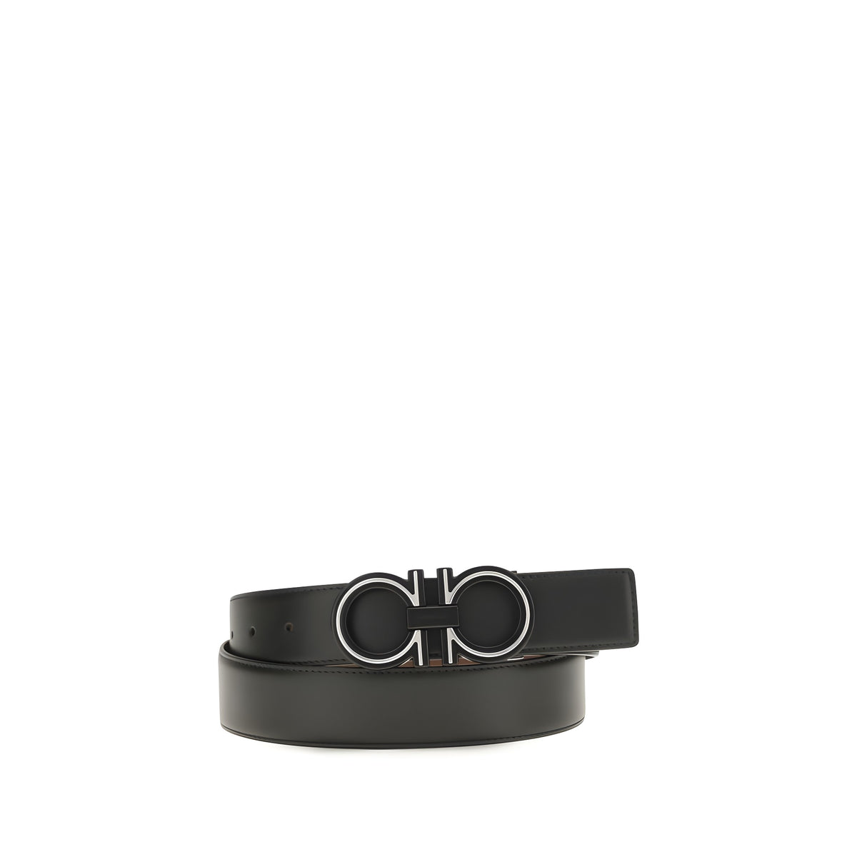 Ferragamo Blue Leather Regular Belt