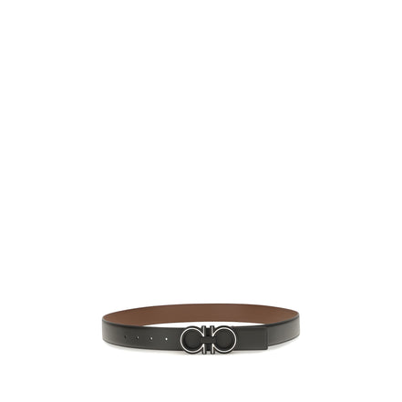 Ferragamo Blue Leather Regular Belt
