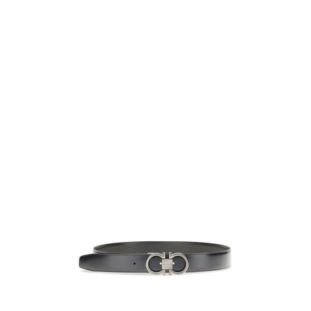 Ferragamo Blue Leather Regular Belt