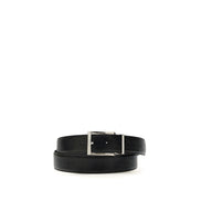 Ferragamo Blue Calf Leather Regular Belt
