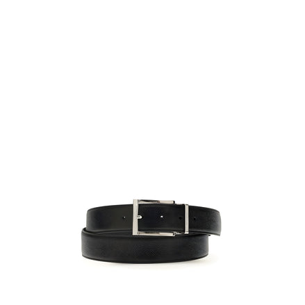 Ferragamo Blue Calf Leather Regular Belt