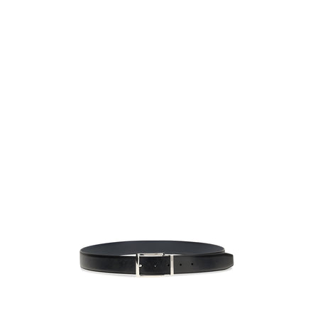 Ferragamo Blue Calf Leather Regular Belt