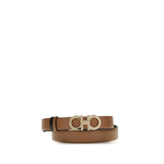 Ferragamo Brown Leather Belt