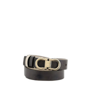 Ferragamo Brown Calf Leather Regular Belt