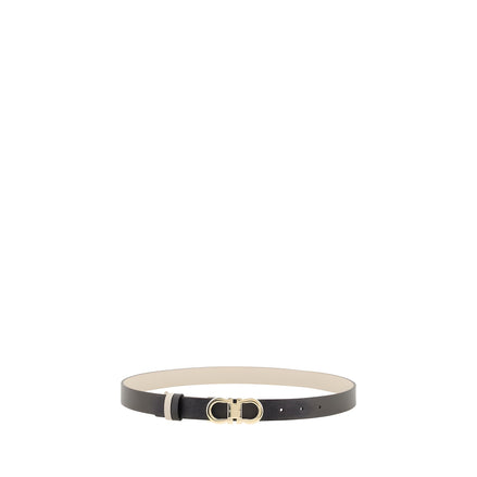 Ferragamo Brown Calf Leather Regular Belt