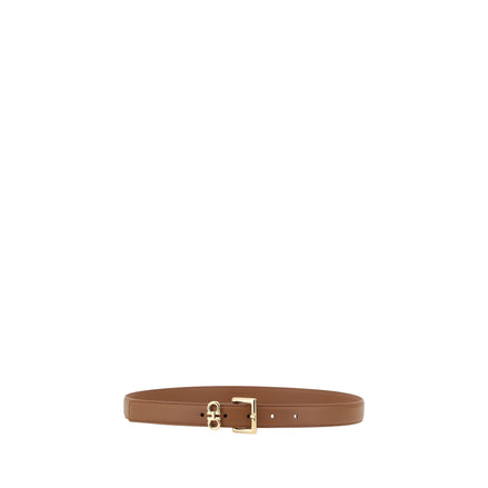 Ferragamo Brown Leather Belt