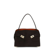 Ferragamo Brown Shoulder Bag