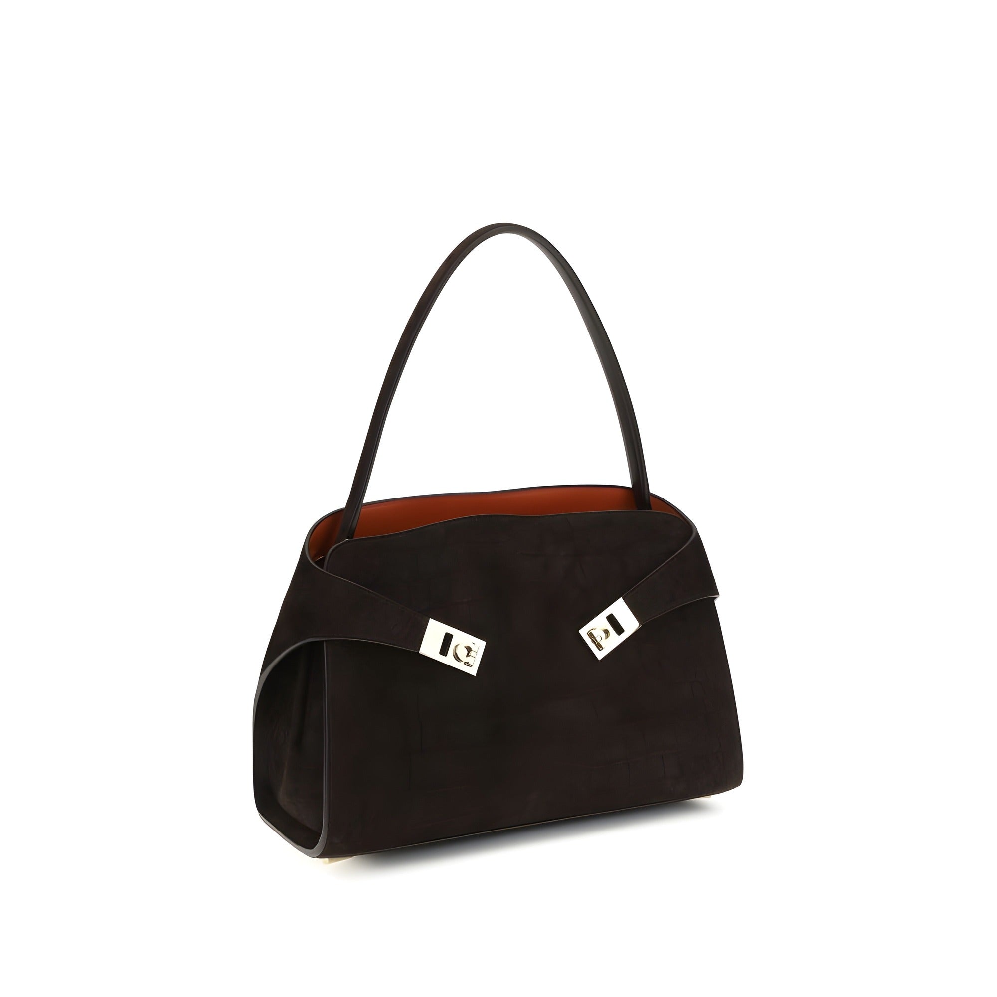 Ferragamo Brown Shoulder Bag