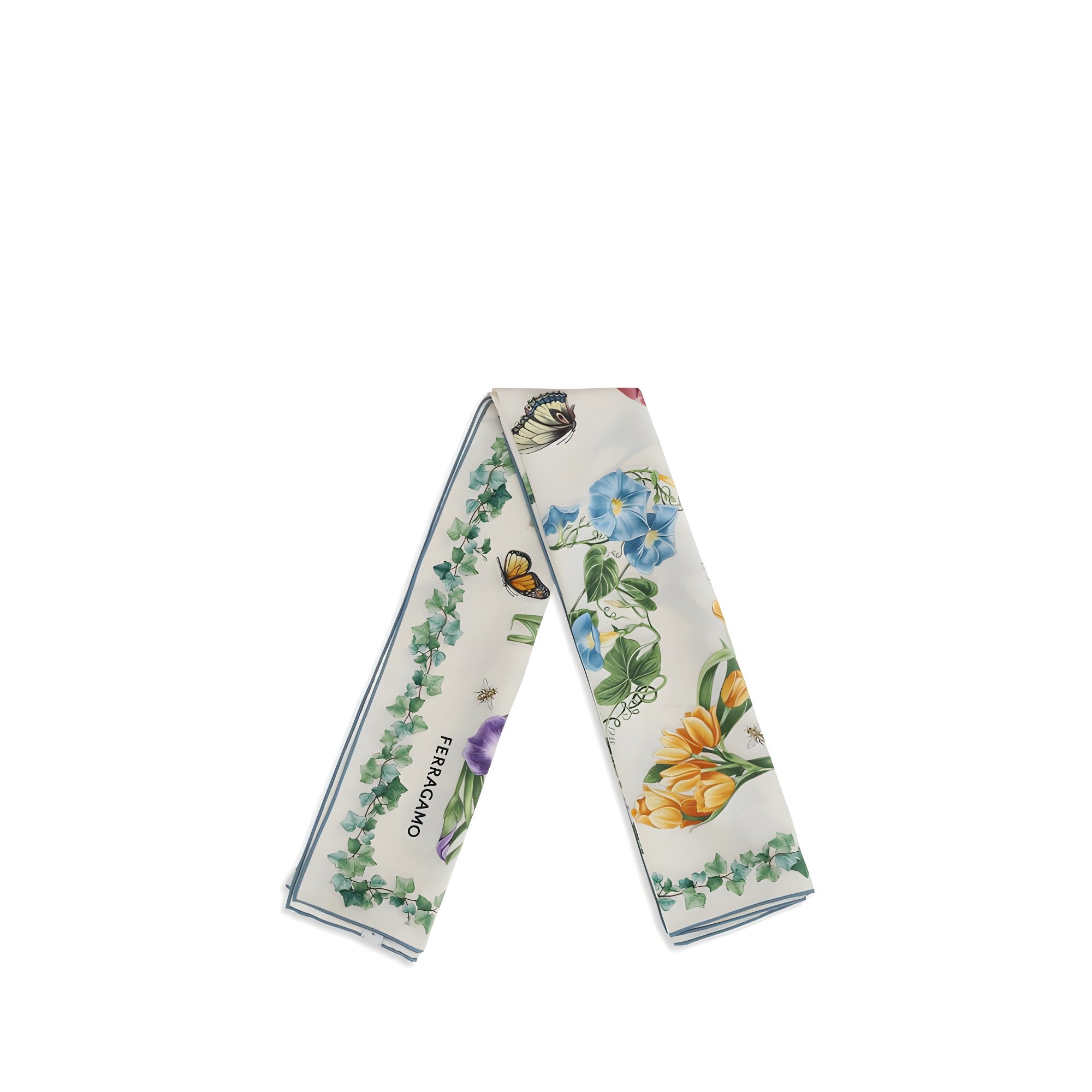 Ferragamo Multicolor Silk Scarf