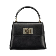 Furla Black Leather Handbag