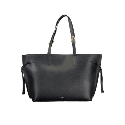 Furla Black Leather Handbag