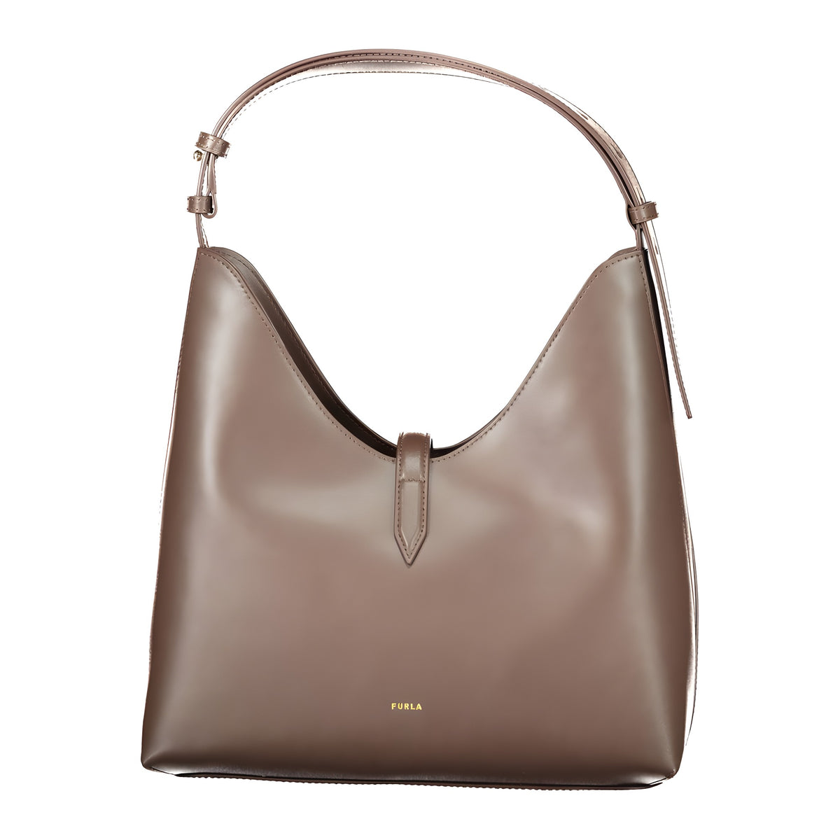 Furla Brown Leather Handbag