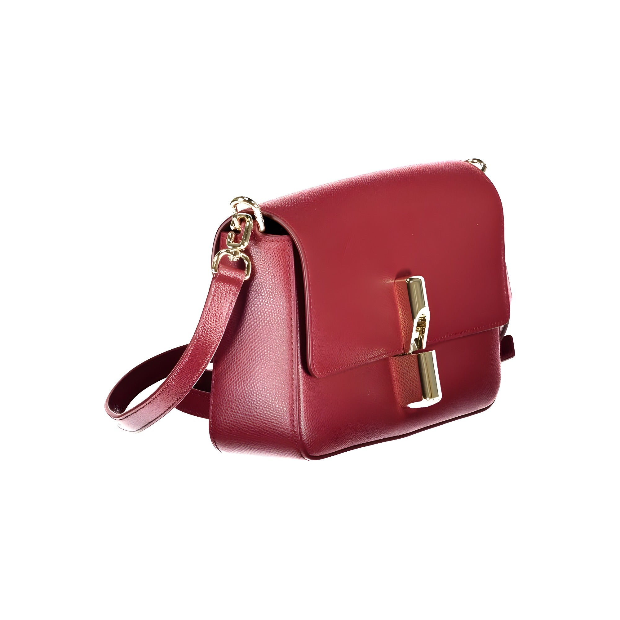 Furla Red Leather Handbag