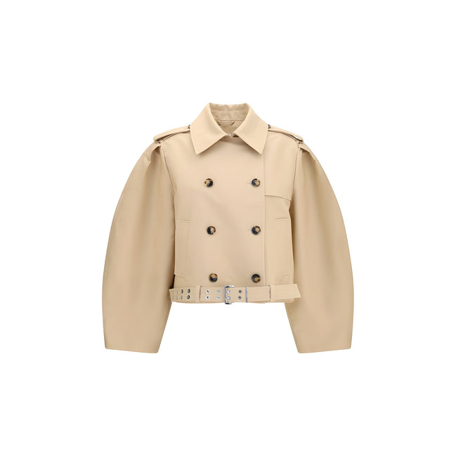 Ganni Beige Cotton Jacket
