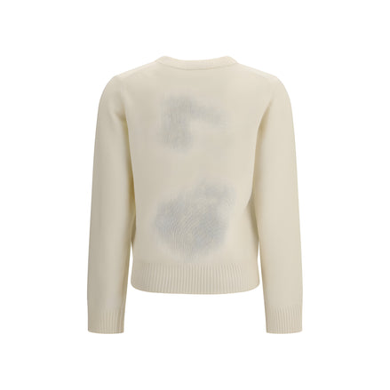 Ganni Beige Wool Sweater