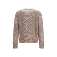 Ganni Beige Wool Sweatshirt