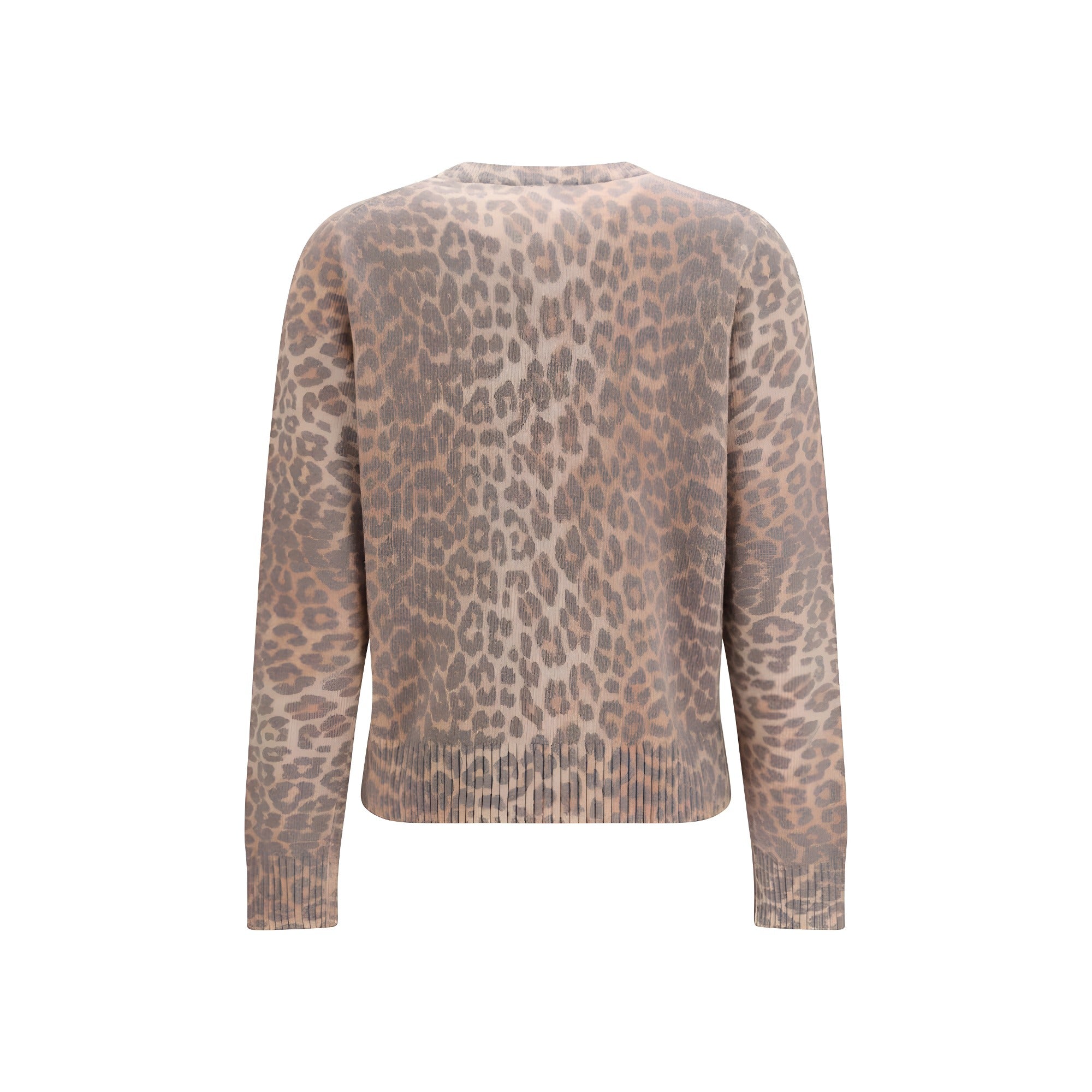 Ganni Beige Wool Sweatshirt